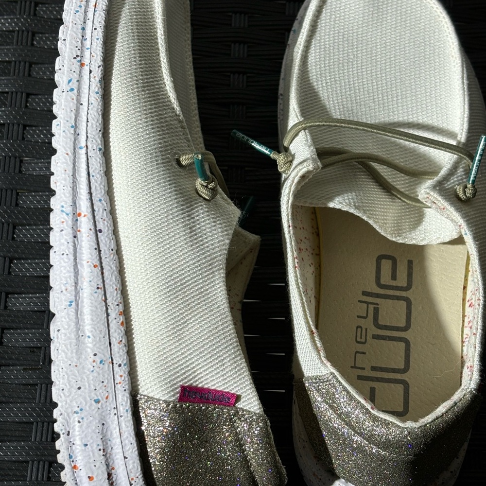 Hey Dude Multicolor Speckled Shoes